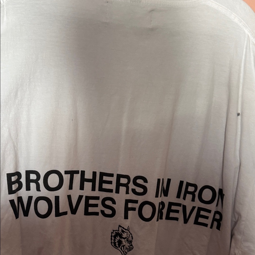 White Graphic Men's Shirt